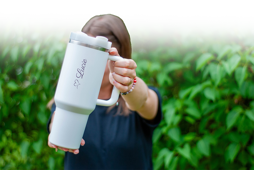 Czech Virus Tumbler Gravírování