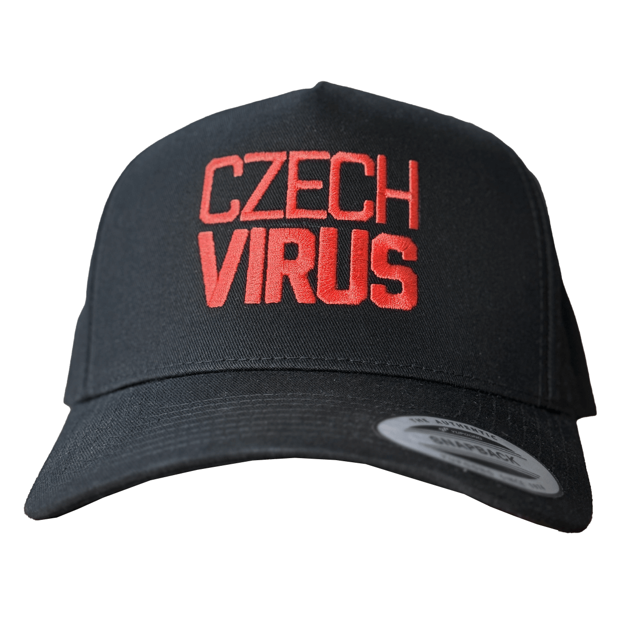 Kšiltovka Virus Performance - červené logo