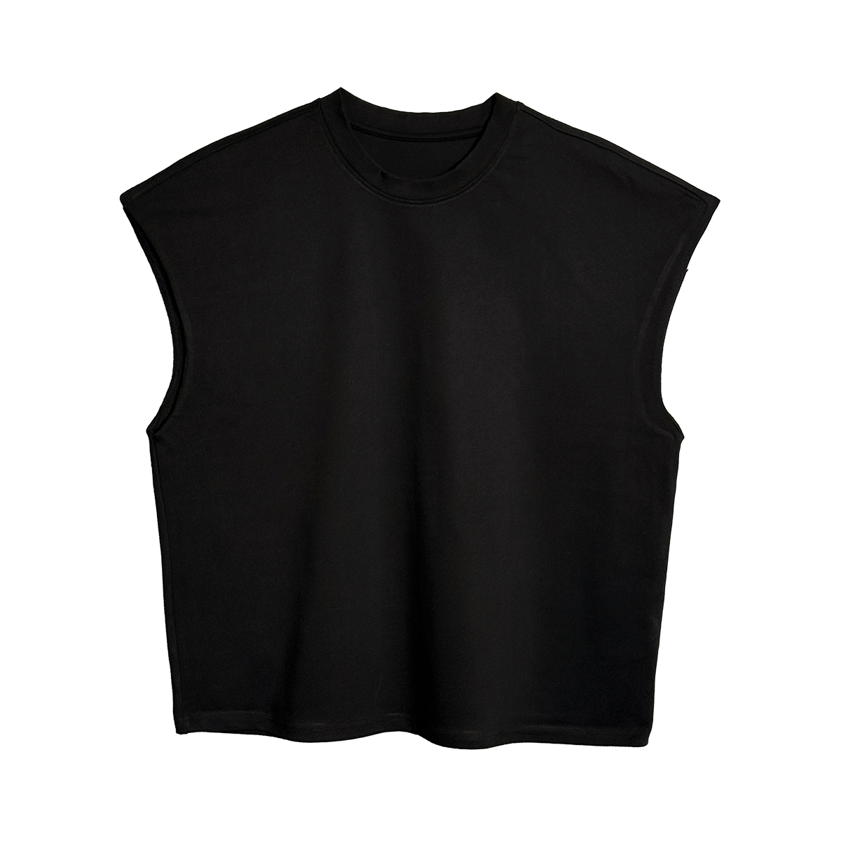 Černé oversized tílko Czech Virus