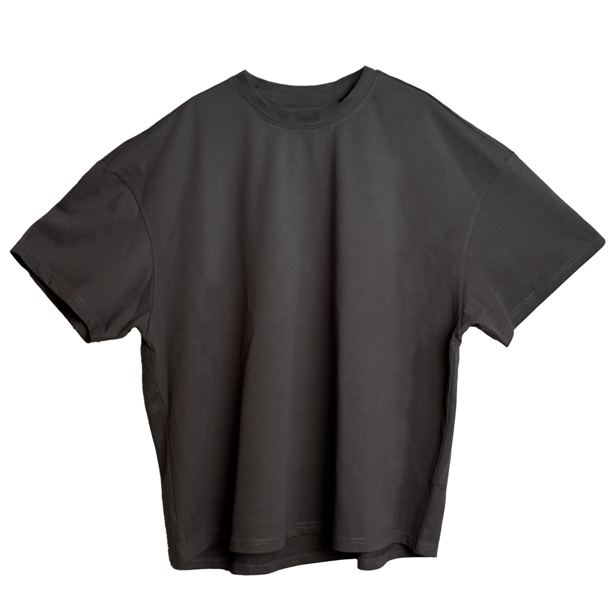 Šedé oversized triko Czech Virus