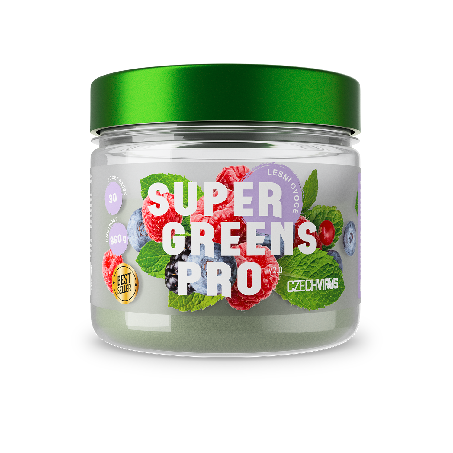 Super Greens PRO V2.0 - Lesní ovoce