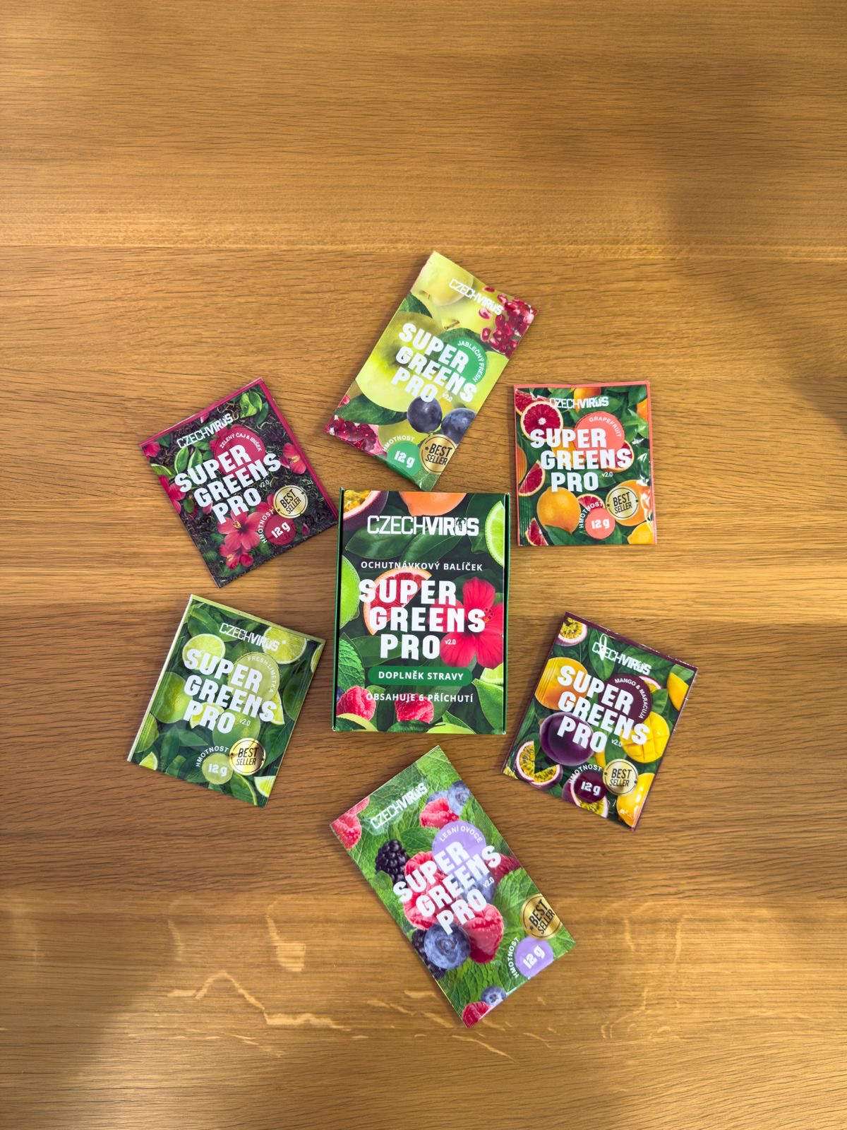 Super Greens PRO V2.0 - Ochutnávkové sáčky