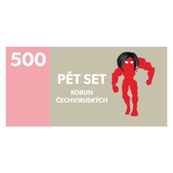 Daruj 500,- Kč na dobrou věc Daruj 500,- Kč na dobrou věc
